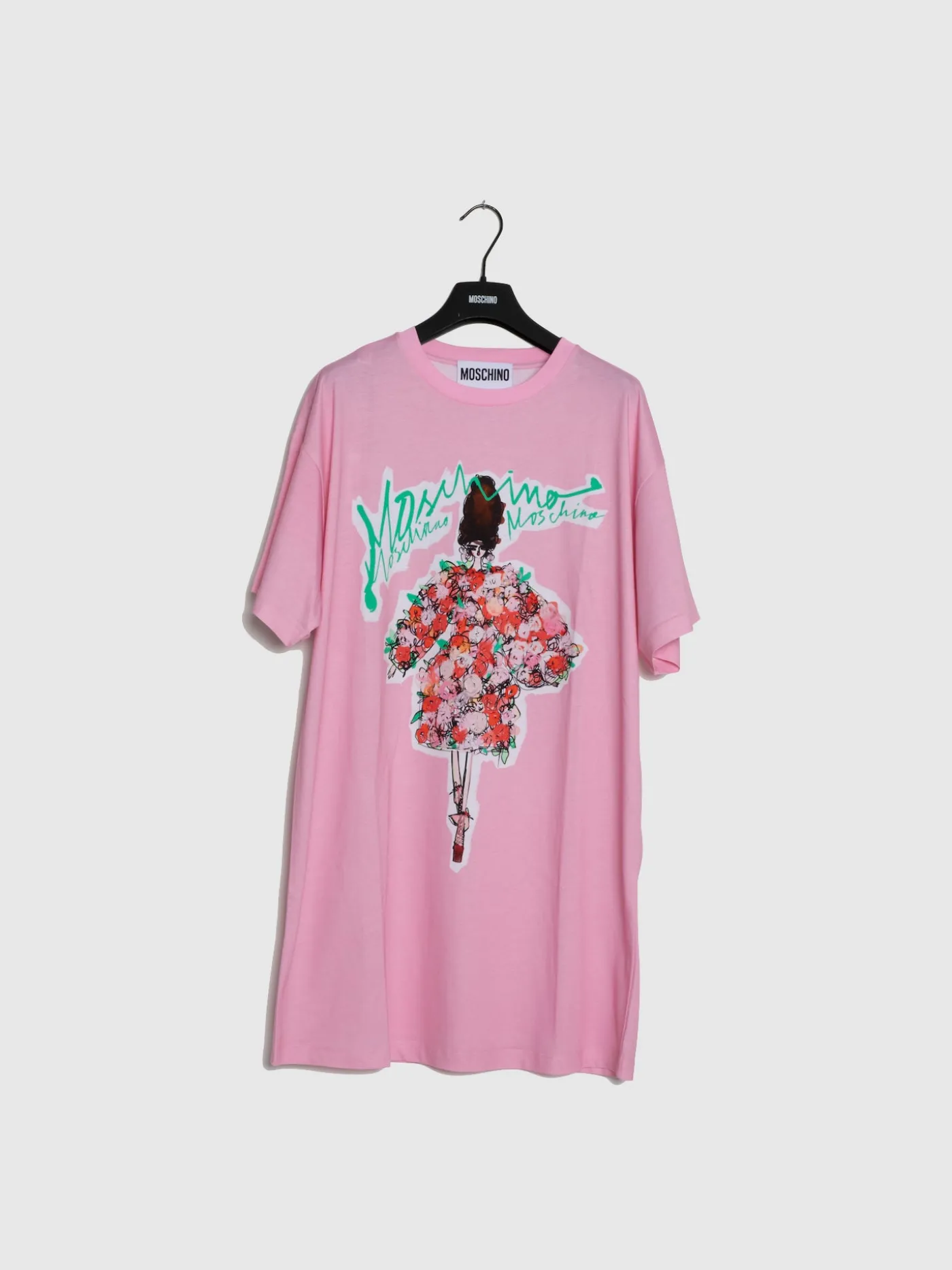 Cheap T-shirt Oversize Estampada em Rosa MULHER Vestuário